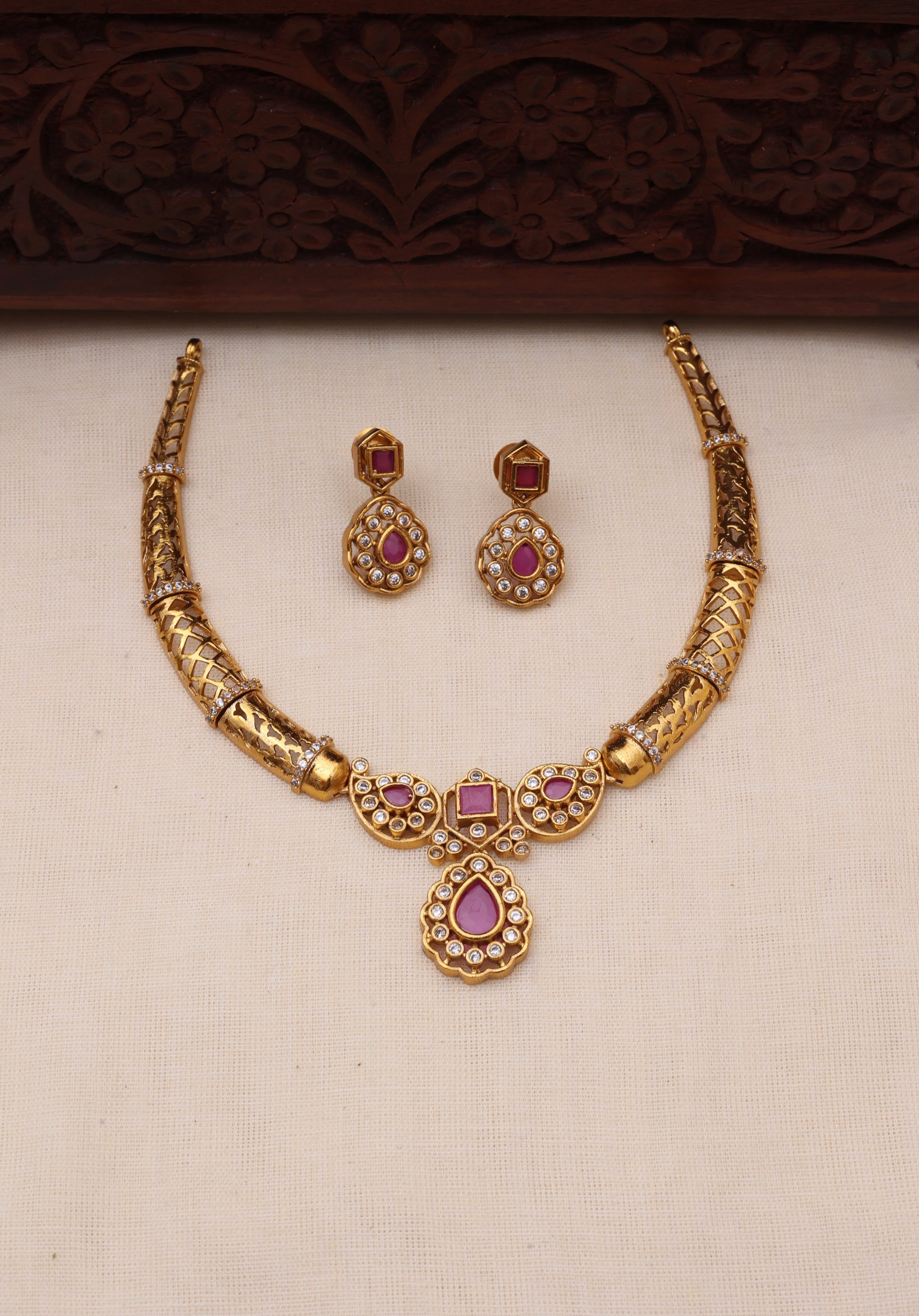 Asin necklace set-JS 0108