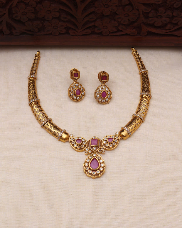 Asin necklace set-JS 0108