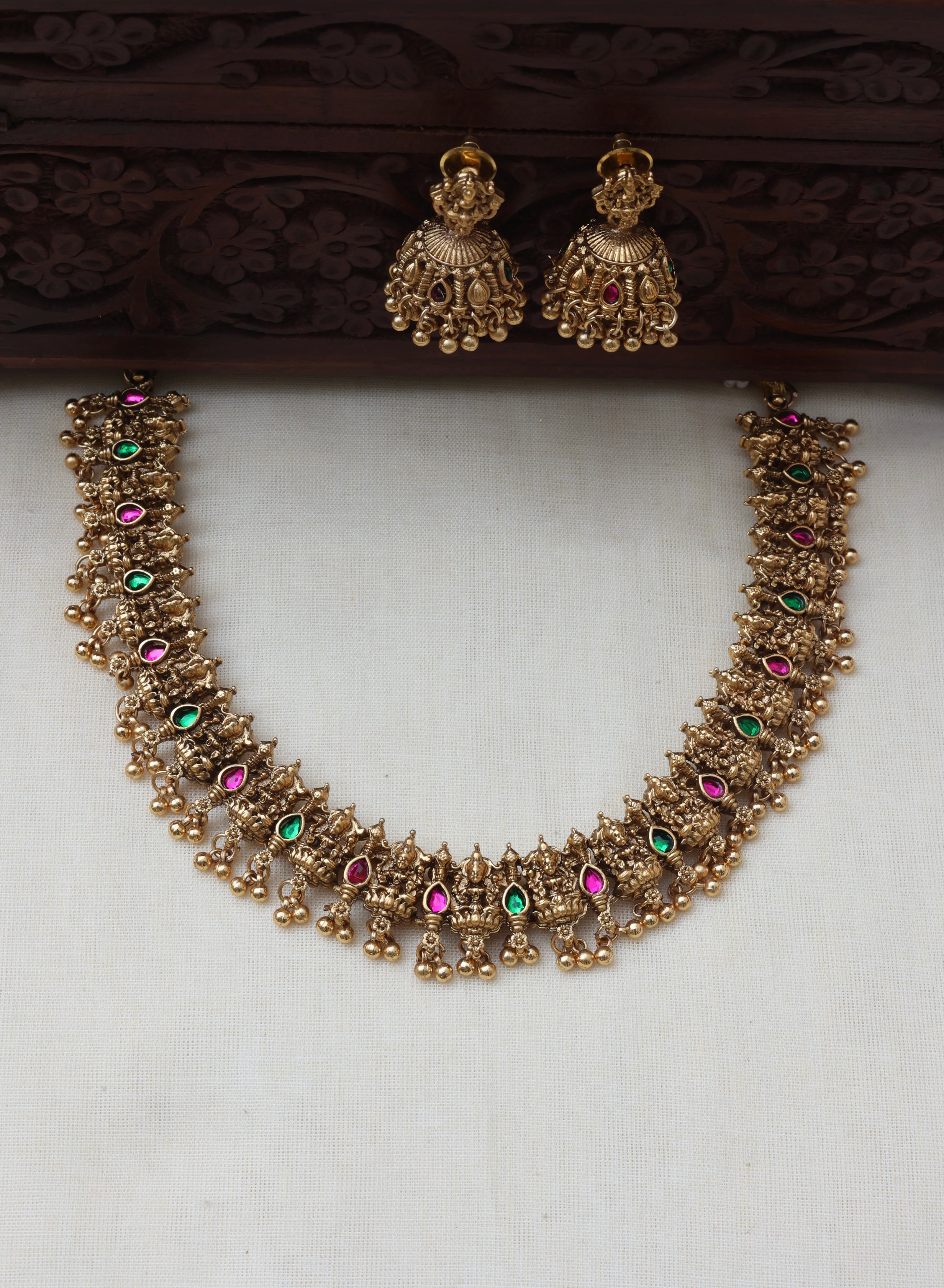 Manjari necklace set-JS 0186