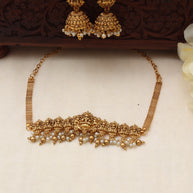 Divine Lakshmi Temple choker set