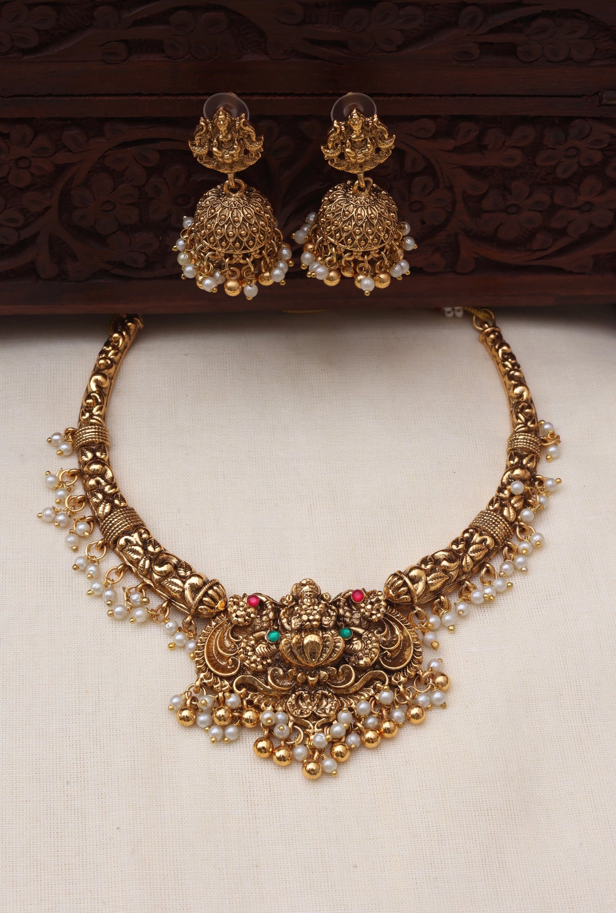 Kaveri necklace set-0148