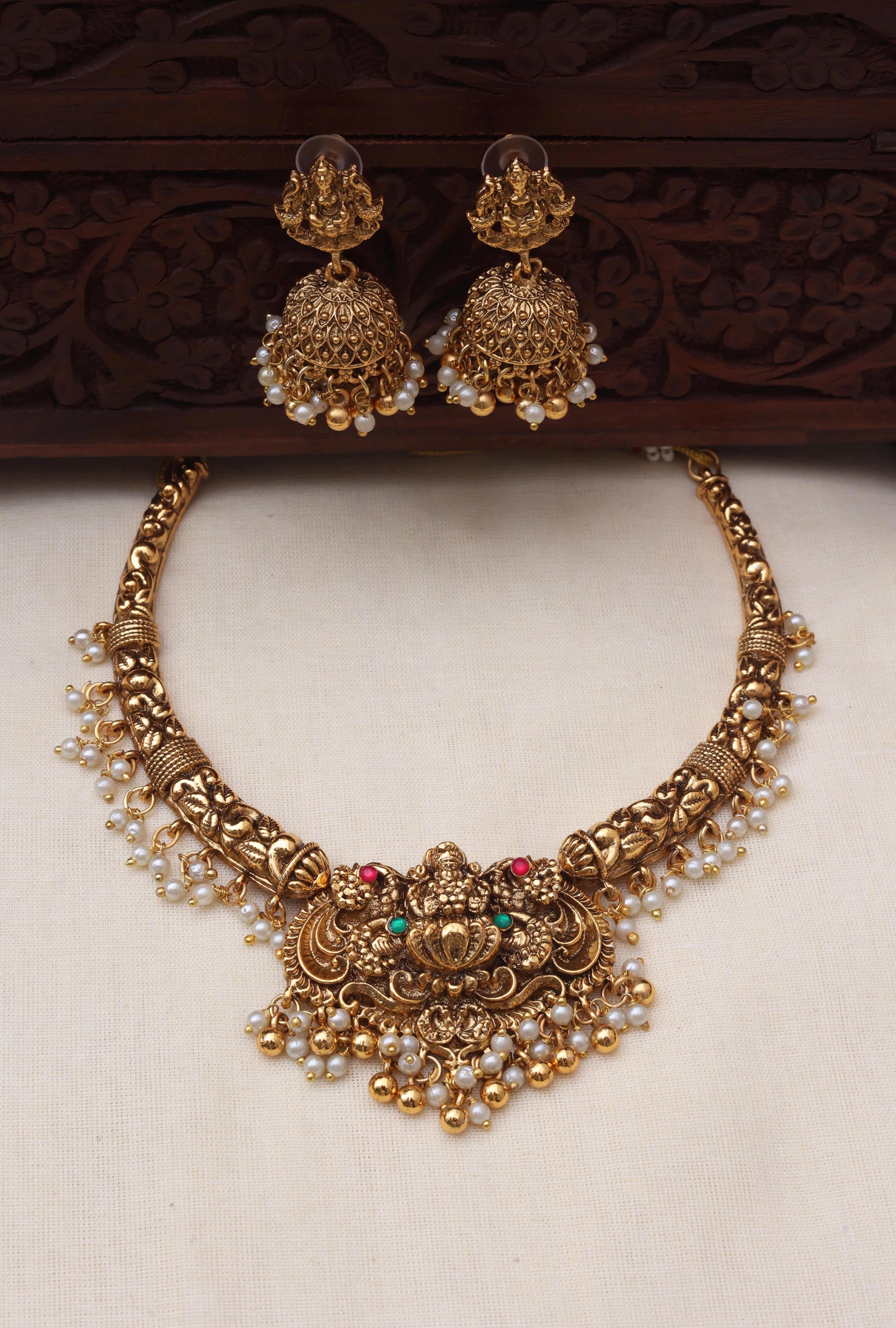 Kaveri necklace set-0148