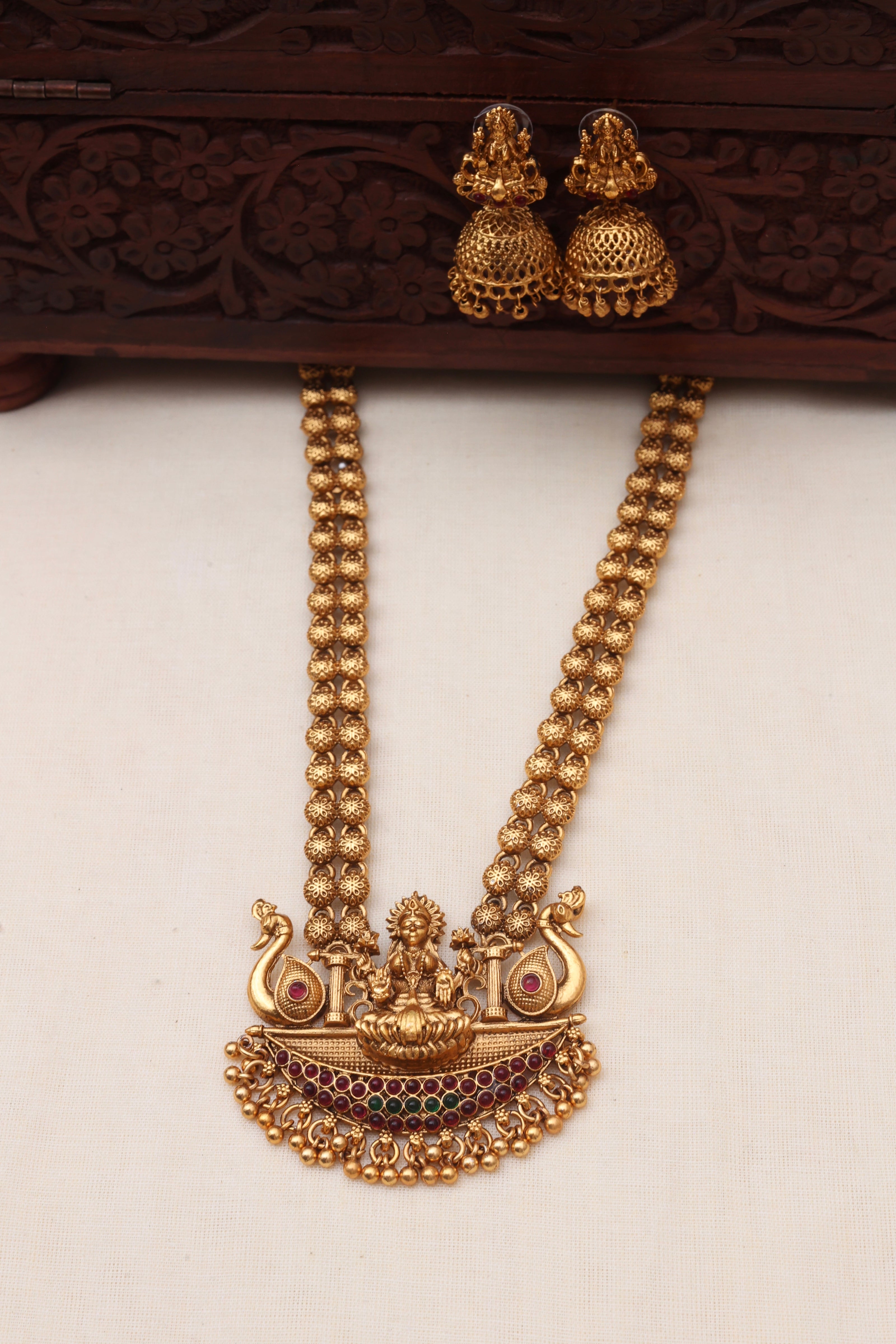Mayura Lakshmi haaram-JS 0126