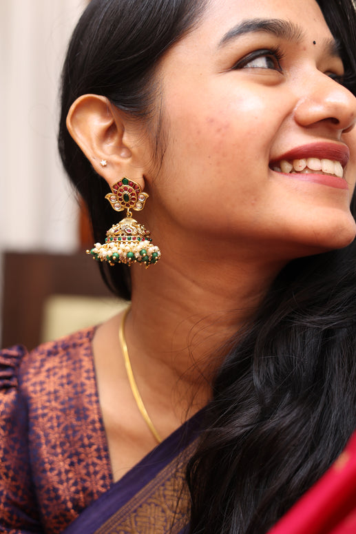 Divine Antique Jhumkas