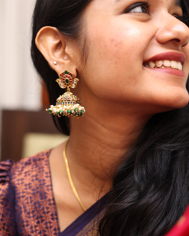 Divine Antique Jhumkas