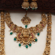 Anushka Emerald bridalset-(BS-022)