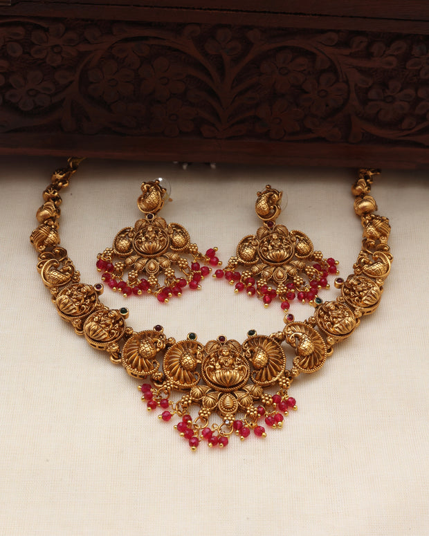 Padma lakshmi necklace set-JS 0264)