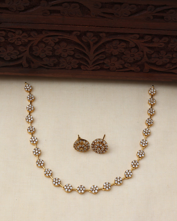 Alia necklace set - (JS 0243)