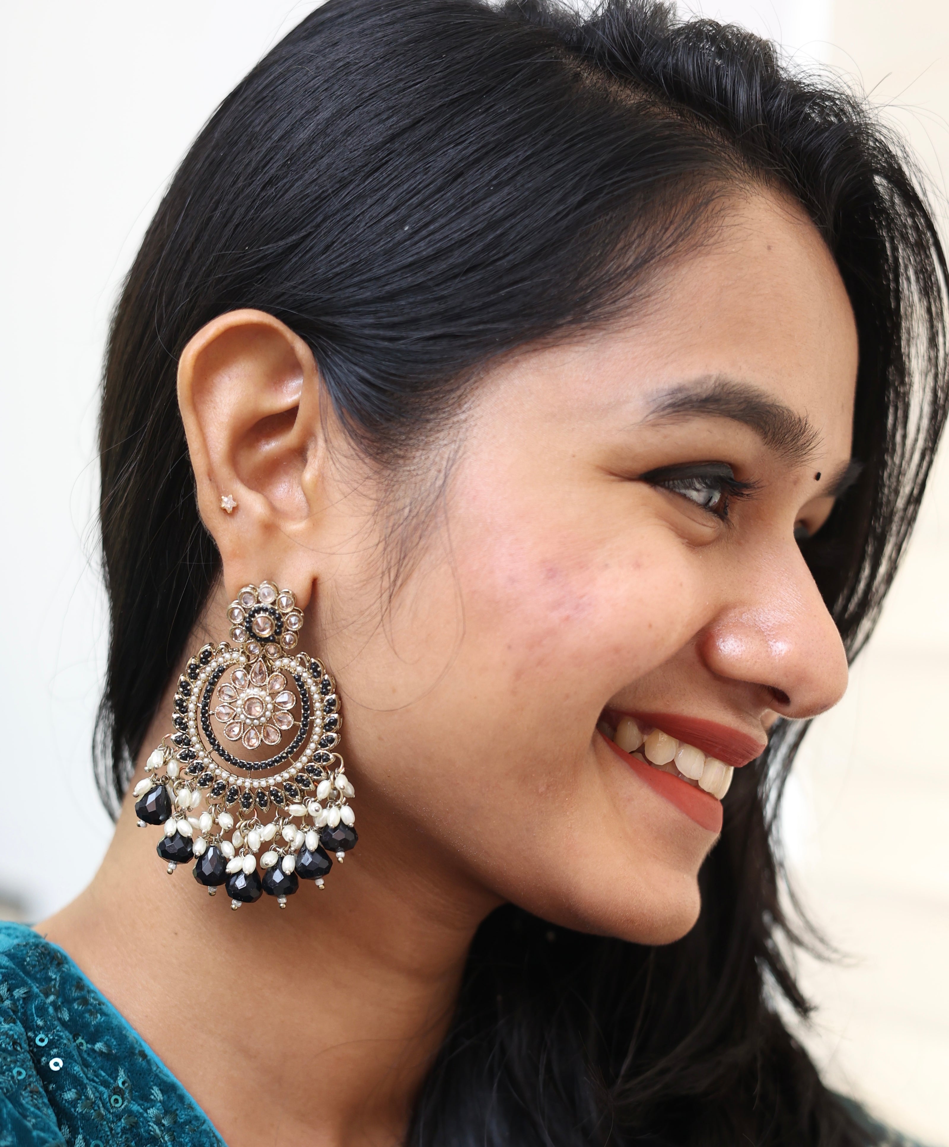 Anamika Kundan Earrings