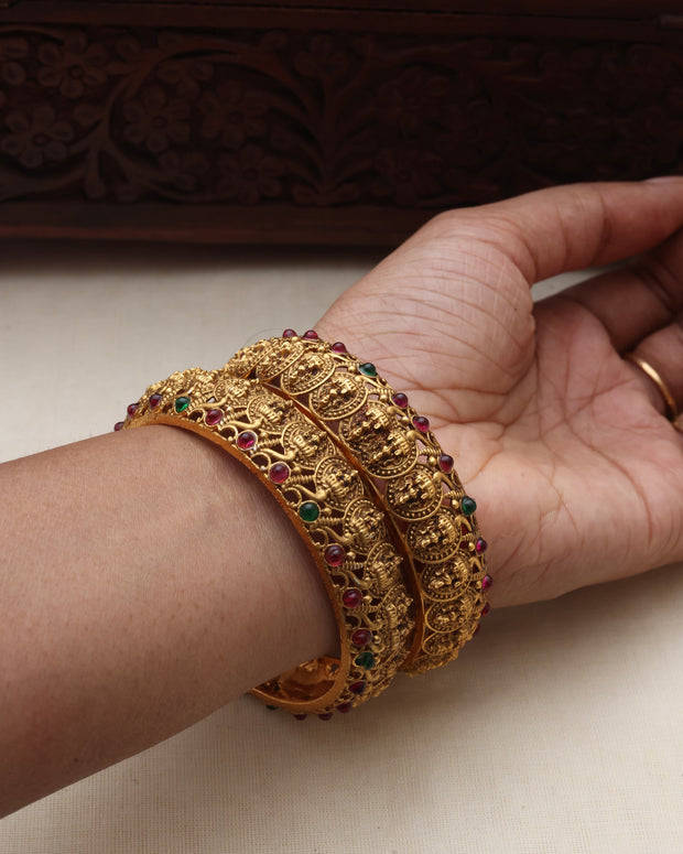 Devi coin bangles-(BR 021)