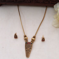 Aanapattam necklace set (JS 0223)