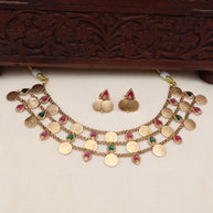 3 layer coin choker set