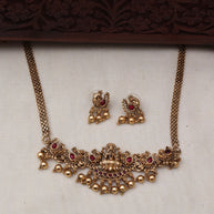 Athira choker set Ruby-JS 0199