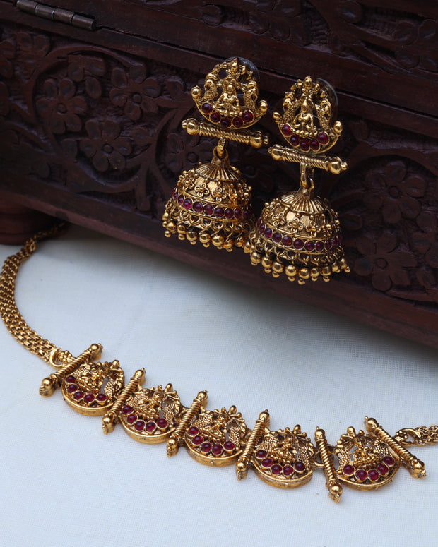 Pancha Lakshmi necklace set