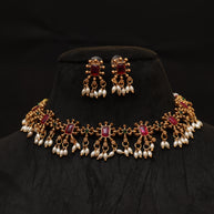 Ruby Radiance Necklace set