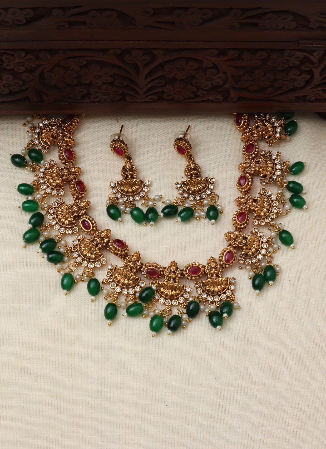 Mouni necklace set - (JS 0242)