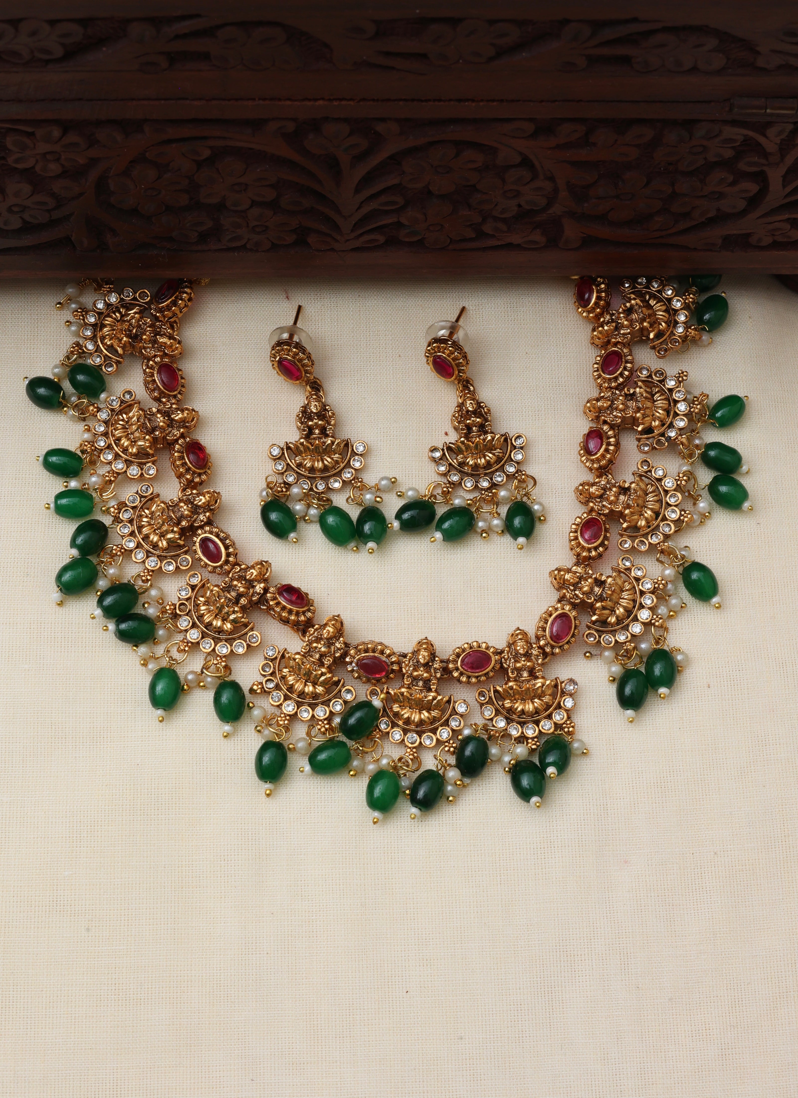 Mouni necklace set - (JS 0242)