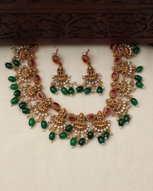 Mouni necklace set - (JS 0242)