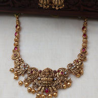 Ruby Rani necklace set-JS 0189