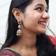 Premium Ratanmayi Victorian Jhumkas