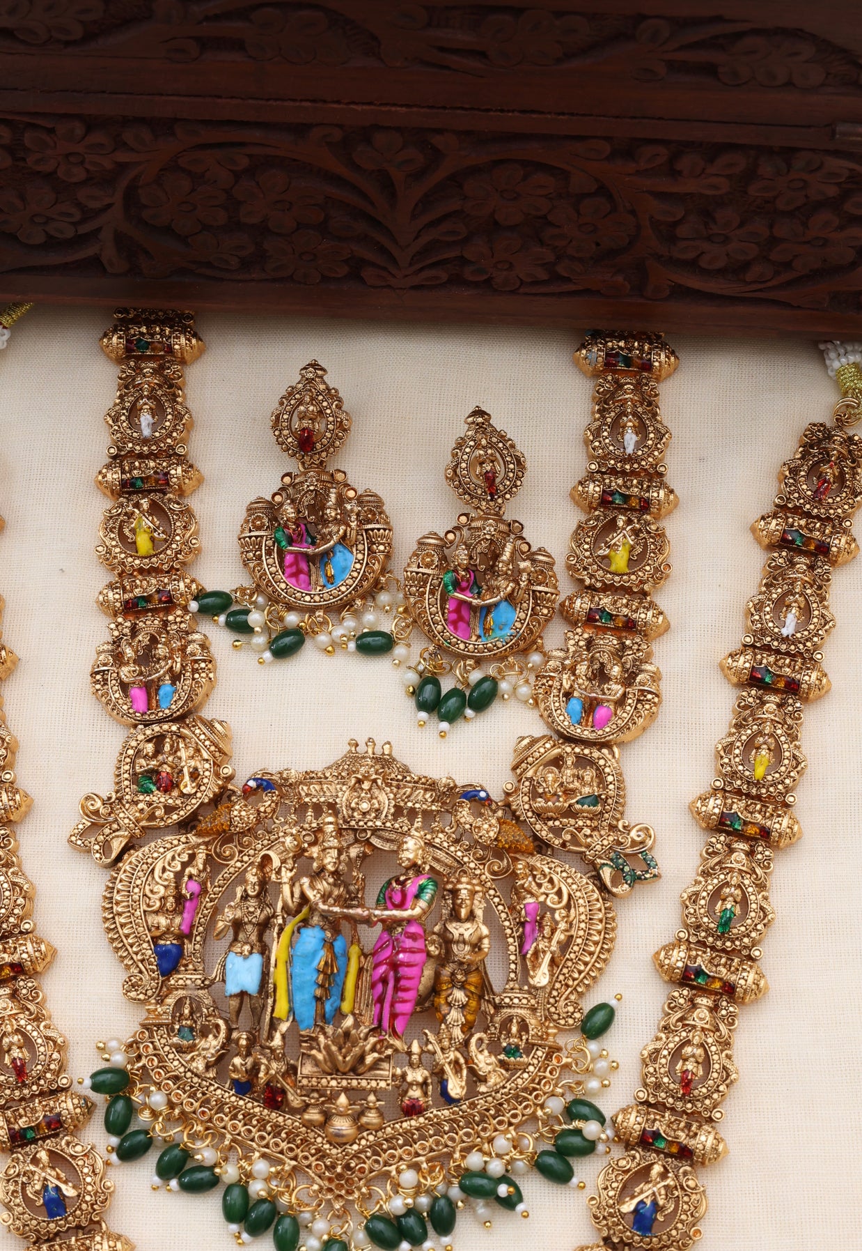 Perumaal mangallya bridalset-(BS-024)