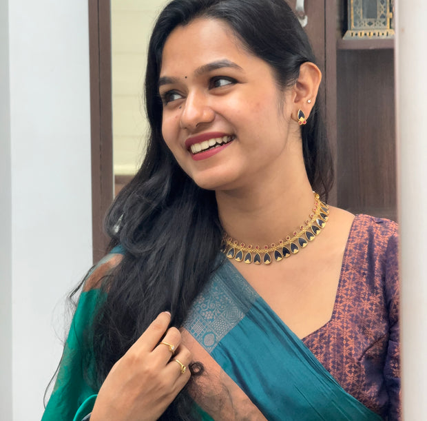 Navy Nights Necklace set