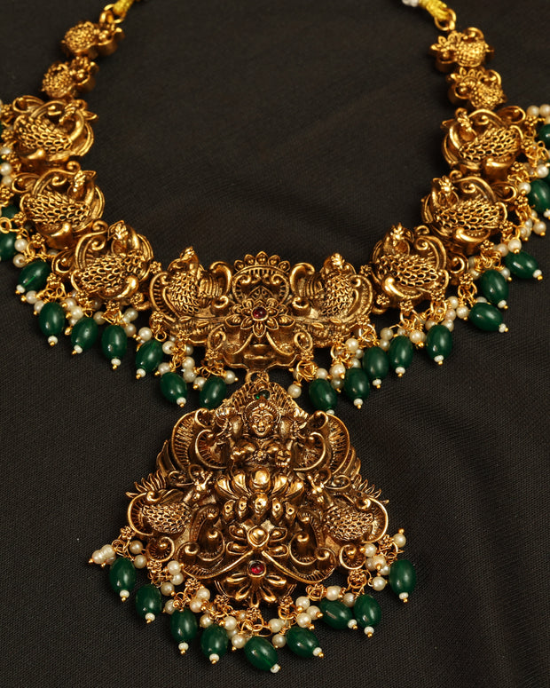 Regal Lakshmi Peacock Set