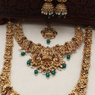Anushka Emerald bridalset-(BS-022)