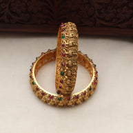 Devi coin bangles-(BR 021)