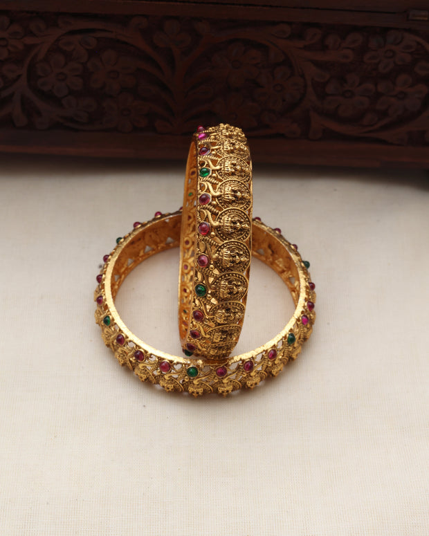 Devi coin bangles-(BR 021)