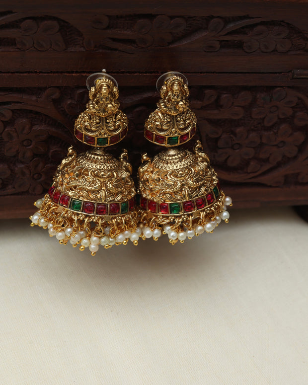 Devi charm jhumkas