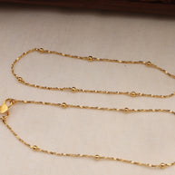 Golden ball Anklet