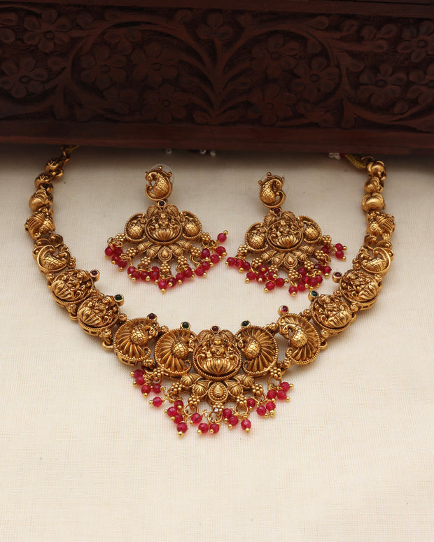 Padma lakshmi necklace set-JS 0264)
