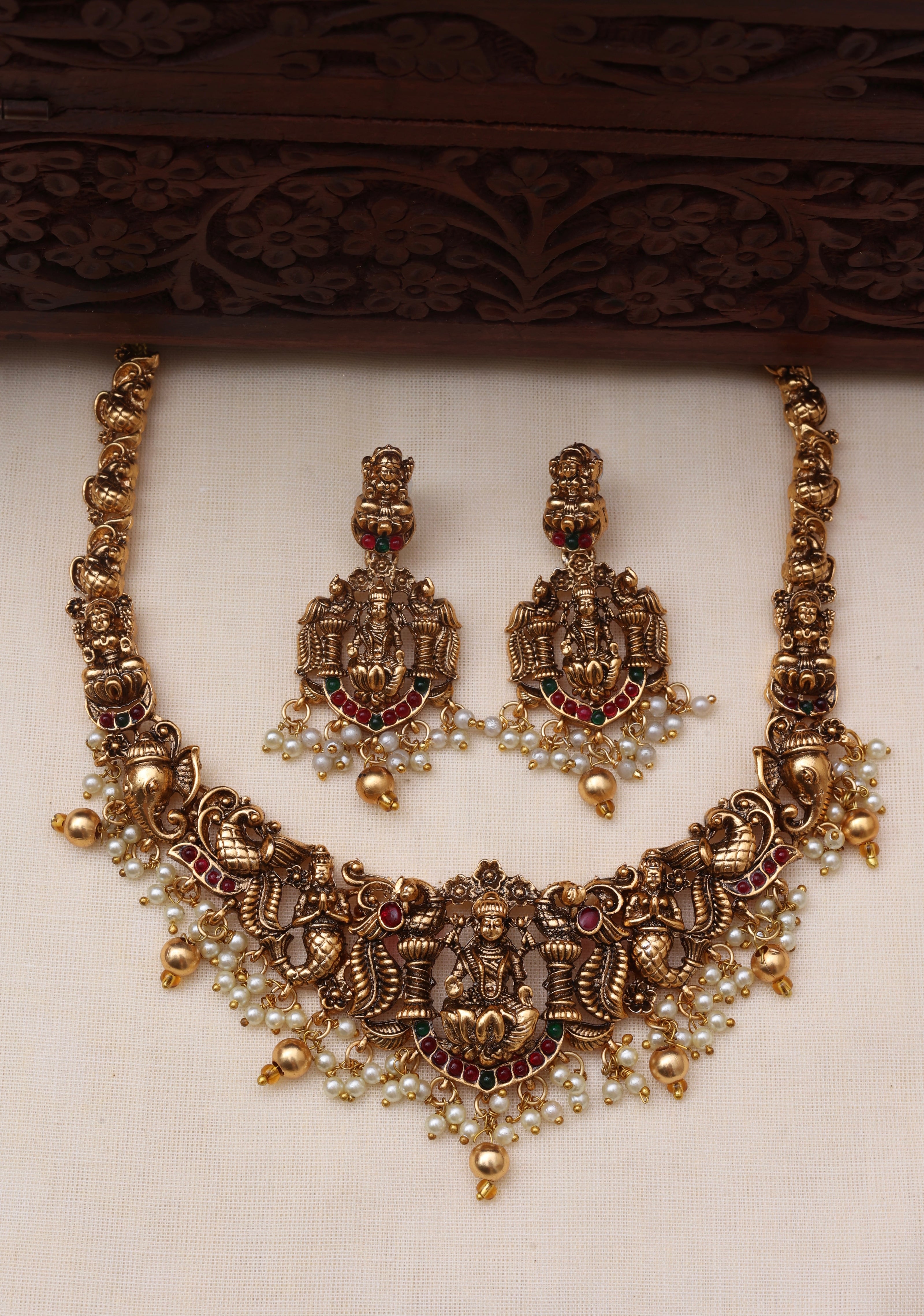 Nagas mohini necklace set-0287