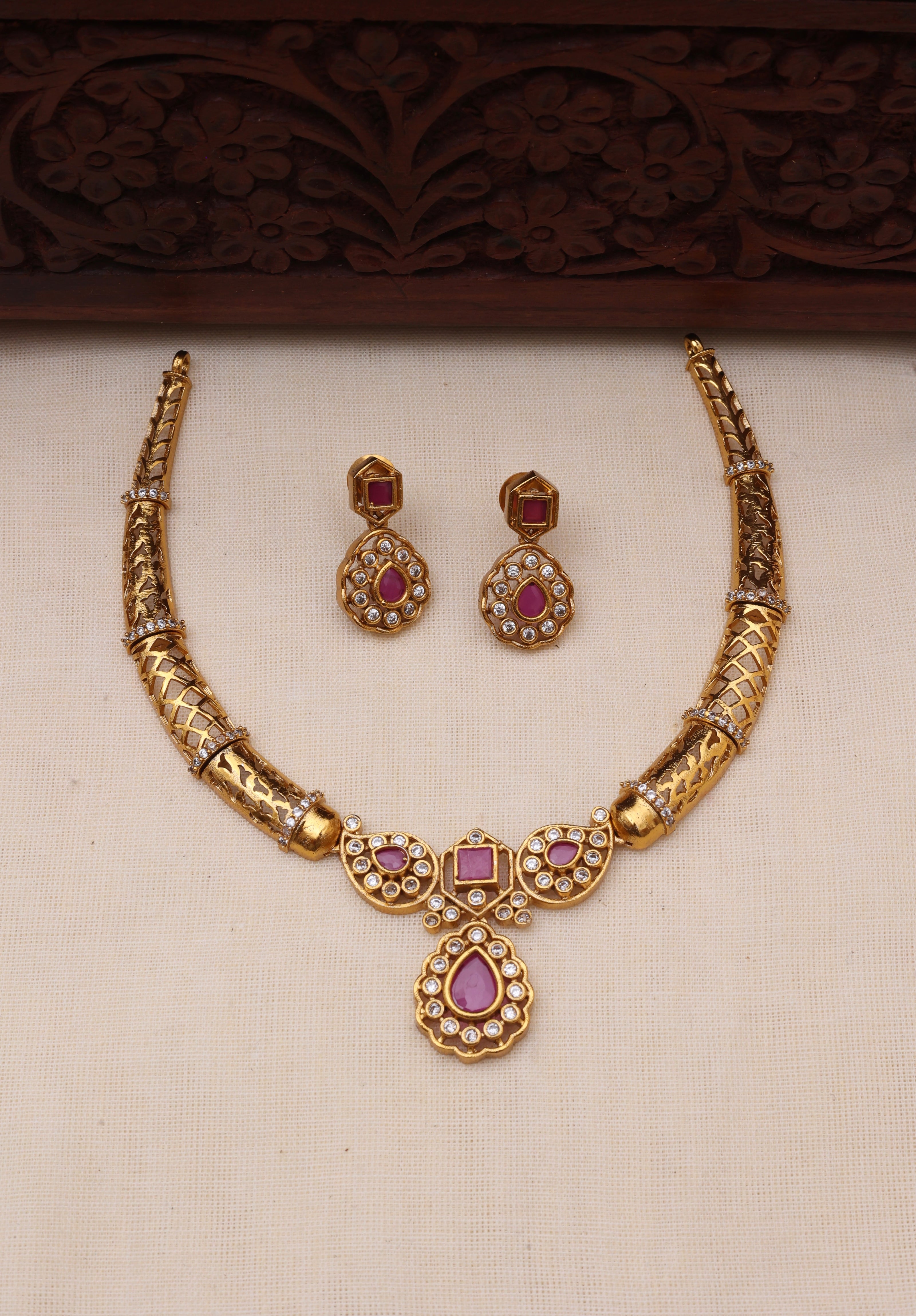 Asin necklace set-JS 0108