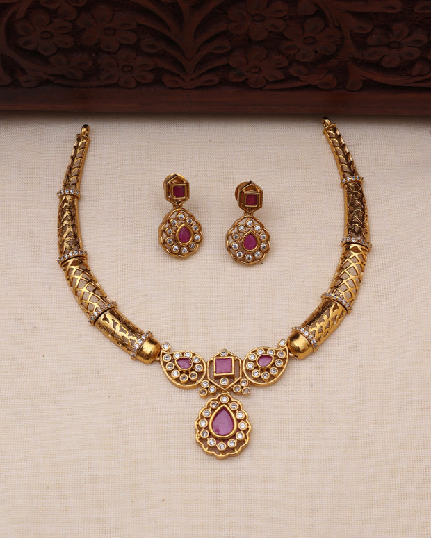 Asin necklace set-JS 0108