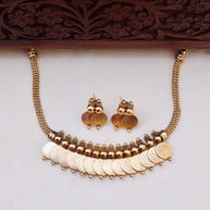 Suvarna coin choker/necklace set