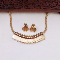 Suvarna coin choker/necklace set