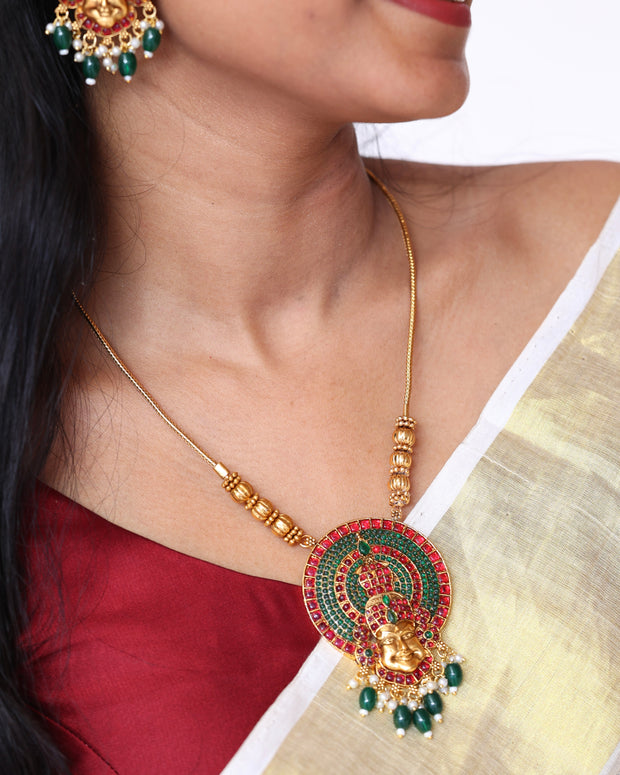 Kathakali necklace set