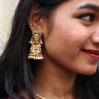 Lakshmi Antique Jhumkas