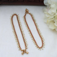 Ruby motti Anklet