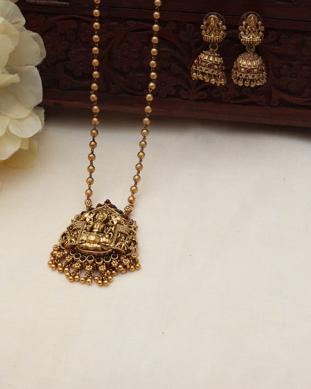 Golden Lakshmi Haaram