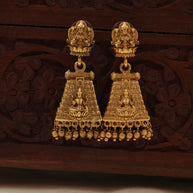 Madhurai jhumkas Golden-ER 161