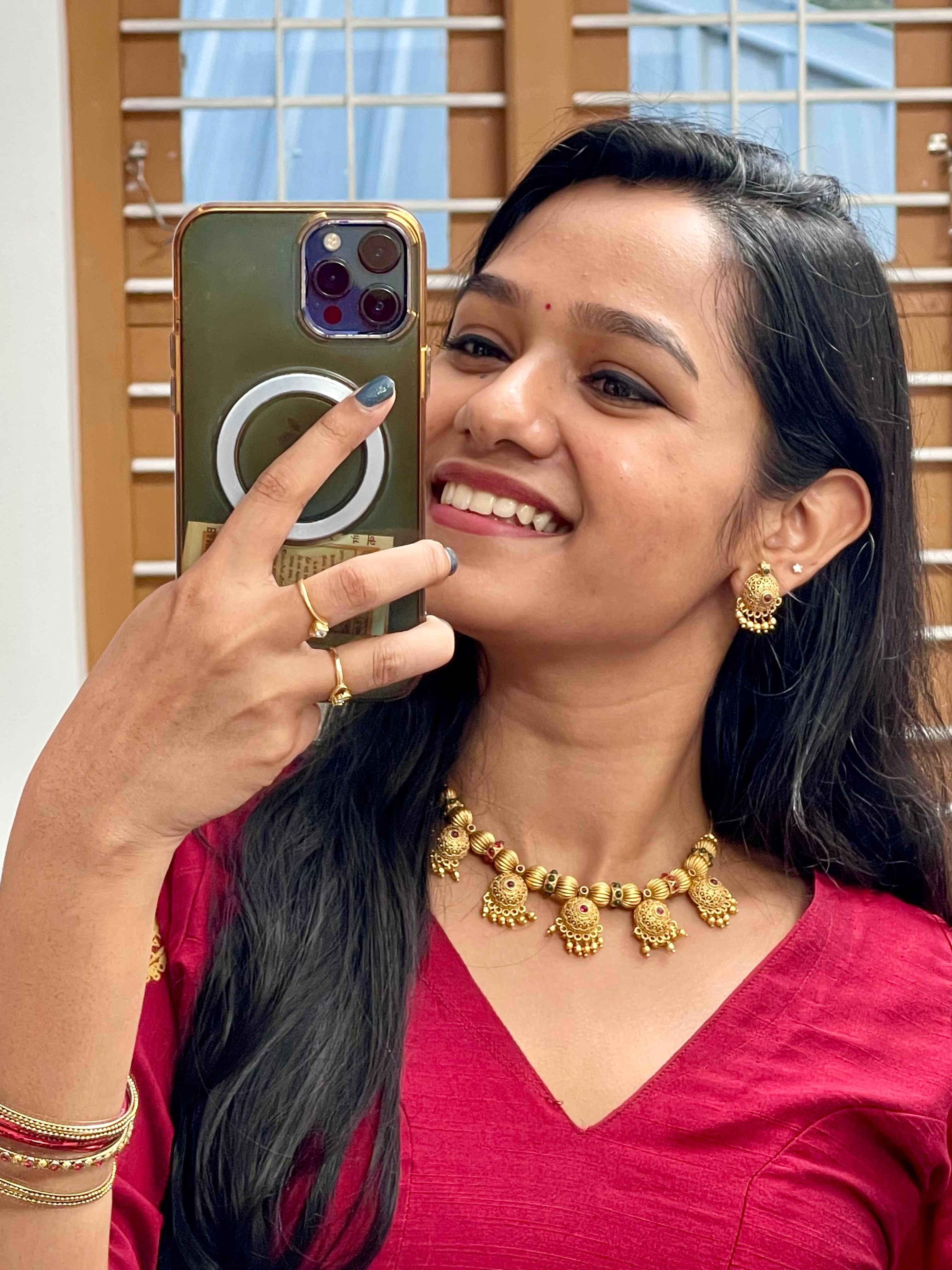 Antique Dome Necklace Set