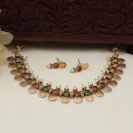 Devi kaasu necklace set