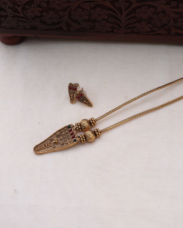 Aanapattam necklace set (JS 0223)