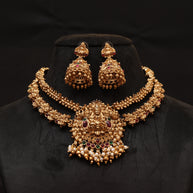 2 layer Devi necklace set