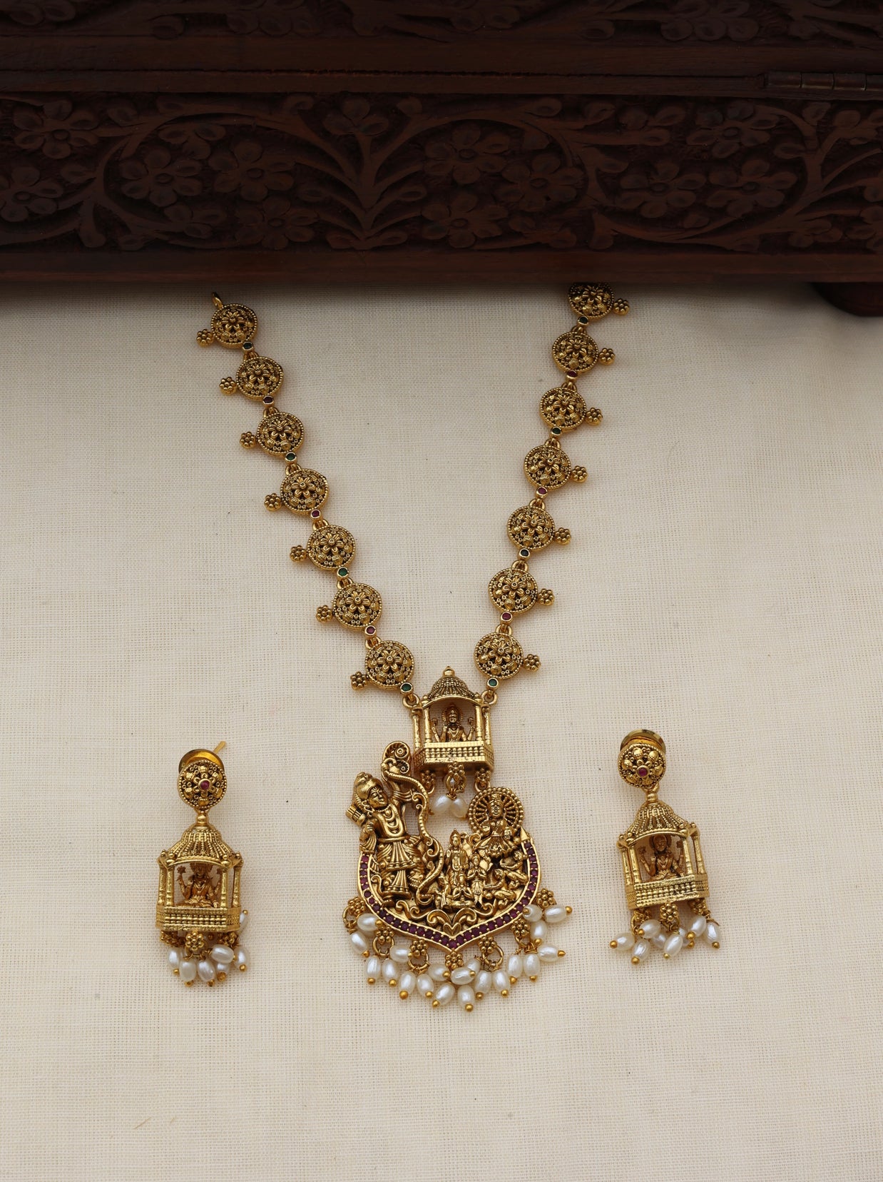 Siyaram necklace set - (JS 0255)