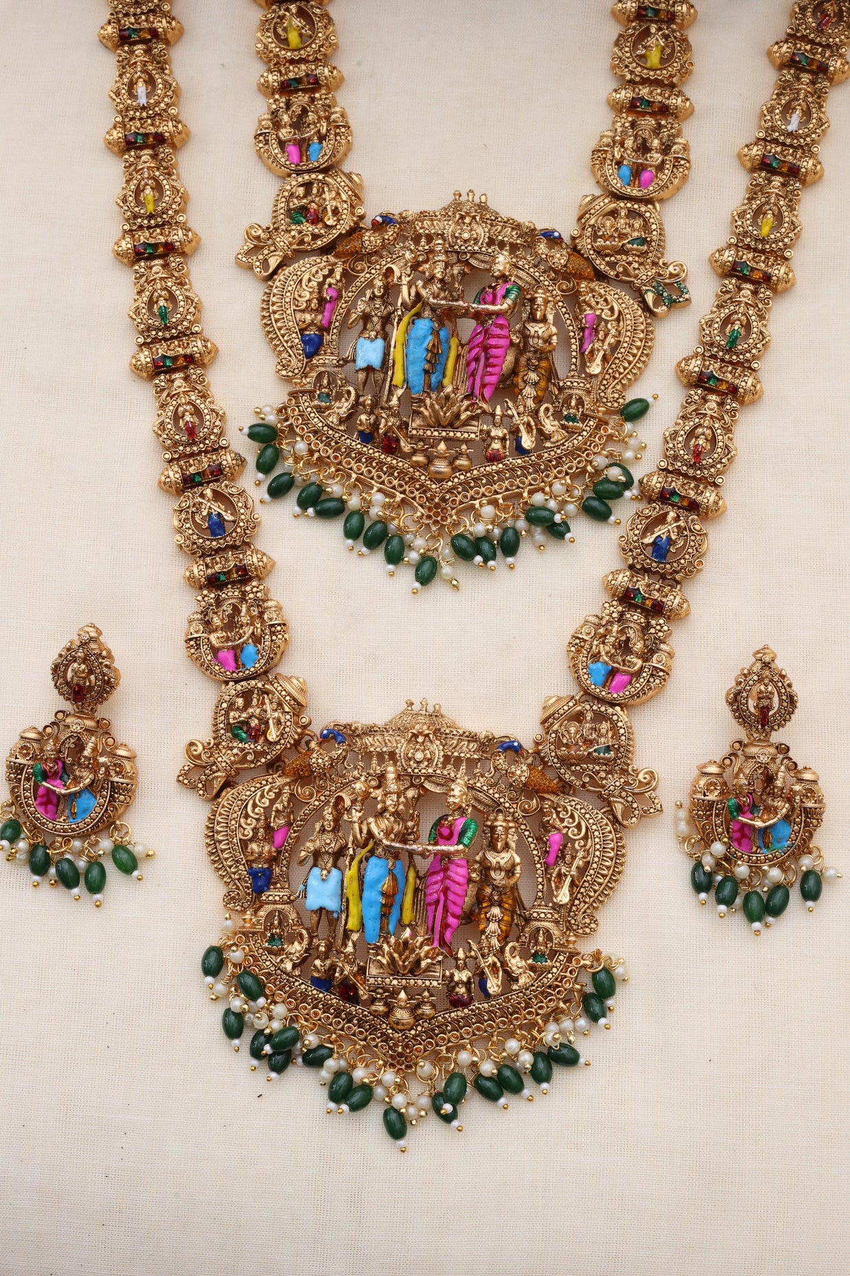 Perumaal mangallya bridalset-(BS-024)
