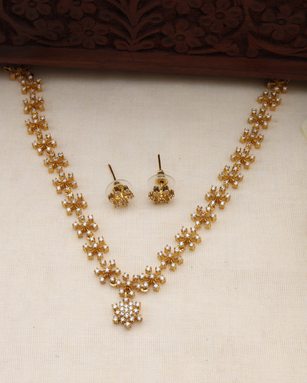 Diya AD necklace set-JS 0271